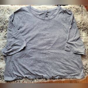 Lululemon boxy cropped tee